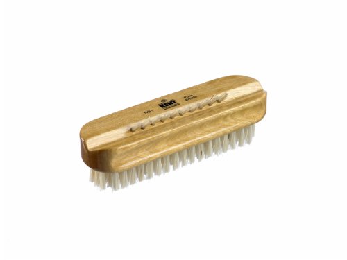 Kent Brushes Natural White Bristle Nail Brush in Satinwood
