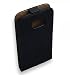 Produktbild Hochwertige Premium Handy Flip Case Tasche schwarz für "Samsung Galaxy S7 Edge" Schutz Hülle Etui Cover Schale schwarz