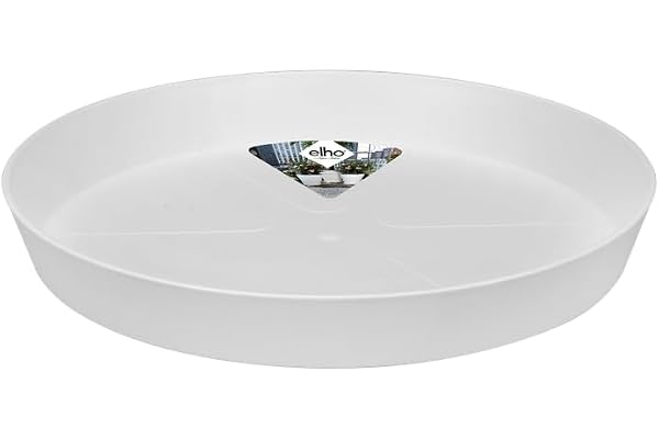 elho Loft Urban tefat rund 14 – fat för utomhus och tillbehör – Ø 14 x H 1,9 cm – vit