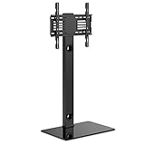 UNIVERSAL GEEIGNET: Geeignet für 32 '' - 50 '' LCD LED Plasma TV mit VESA-Befestigungslöchern von 100 (w) mm x 100 (h) mm bis 400 (w) mm x 400 (h) mm, Max. Tragfähigkeit von 40KG/25KG(TV Rack/Glasboden)