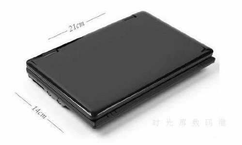 Afunta 7-Inch Android 4 0 Mini Laptop Netbook VIA8850 1 2GHz Processor 1GB RAM 4GB HDD HDMI Output Camera WiFi  Black 