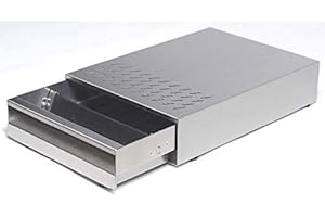 Italparts - Knock Box Super Quality Made in Italy (140 x 240 x 55 mm, acero inoxidable & sin asa).