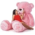 A.S Enterprises 3 feet Stylish Teddy Bear for Girl/Babe/Gift and Lovebirds (Pink)