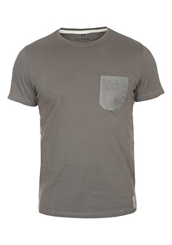 BLEND Tobi 20701255ME T-Shirt, Größe:XXL;Farbe:Smoked Grey (75004) BLEND Tobi 20701255ME T-Shirt, Größe:XXL;Farbe:Smoked Grey (75004)