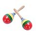 Produktbild XZANTE 2 Stuecke Sand Hammer Rassel Musikinstrument Holz Ei Ball Kinder Geschenk Spielzeug
