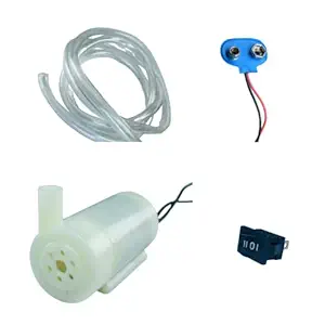 Mechanic37 Mini Water Pump Kit Dc 3-9V For DIY Project