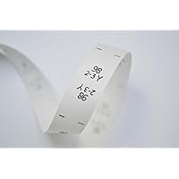 Größenetiketten 98 2-3 Jahre, für Kleidung, Babys und Kinder, zum Einnähen, Einzelgröße, 25 Stück, Textiletiketten, Einnähetiketten, nähen 0,20 €/St.