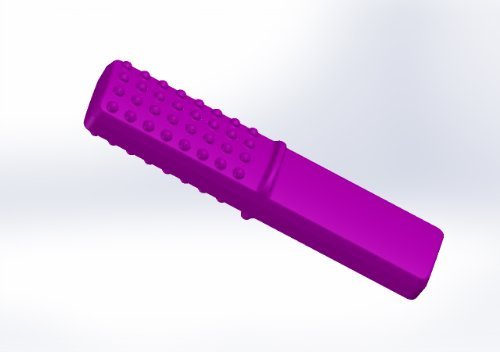 Chewy Stixx - Tubos orales de uva resistente, sabor a uva para niños con hábitos de mordida agresivos