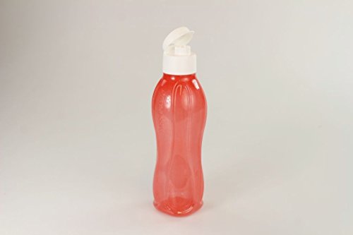TUPPERWARE To Go Eco 750ml rot weiß mit Glitzer Trinkflasche Flasche EcoEasy 15372 - 3
