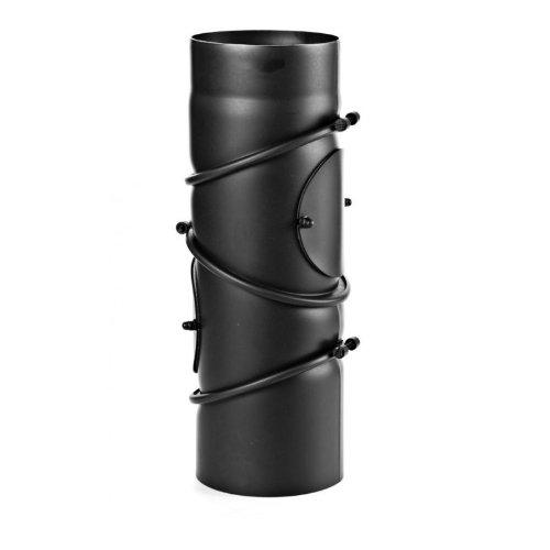 Ø 150 mm - Ofenrohr Multibogen Schwarz
