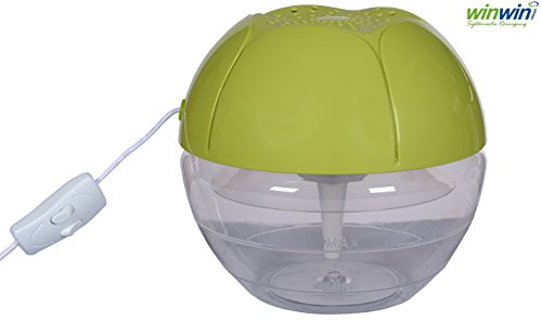 winwinCLEAN AIR Blow (Grün) mit Luftreinigerkonzentrat fresh AIR „green APPLE“ 500ml + NEUES Modell 2016 + mit UV-Entkeimung + sehr leise - 4