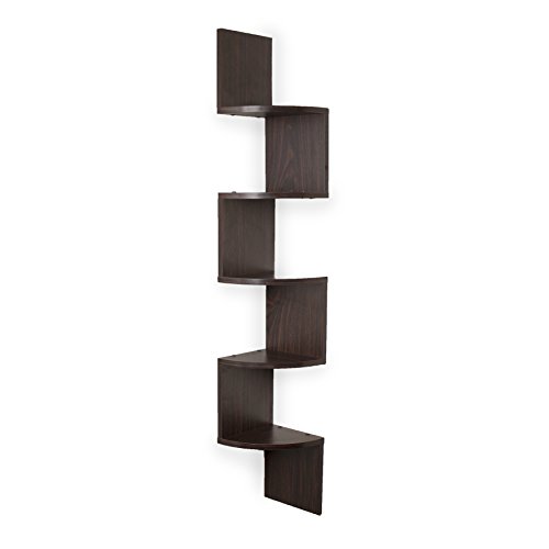 Danya B Corner Zig Zag Wall Shelf