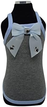 Trilly tutti Brilli Makoto Dog's T-Shirt, Large, Light Blue