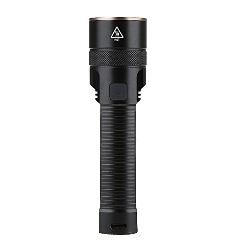 DeYoun LED Taschenlampe,Superhelle Taschenlampe 1200 Lumen Cree LED 4 Leuchtmodi Hohe Helligkeit/ Mittel / Niedrig / Blinkfunktion für Indoor und Outdoor jagd, Campen, Wandern, Fahrradfahren und Notfälle - 2