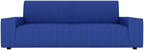 Eiffel Textile Kivik Designer Sofa Cover 3 Seater 150 x 195 x 2 cm blue