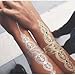 METALLIC TEMPORARY TATTOO GOLD SILVER FLASH INSPIRED BINDI JEWELLERY FESTIVAL BODY ART IBIZA PARTY UK (MTS13)