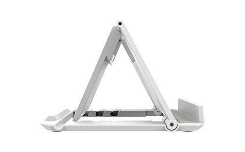 Kanex Super Slim Tablet- und Smartphonehalter [2er- Pack, aufklappbar, grau] – FOLDSTD - 2