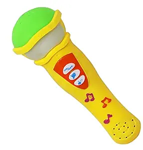 La-La Toys Musical Microphone Singing Mic Toy with 3D Lights and Clear Sound (Music Mic)