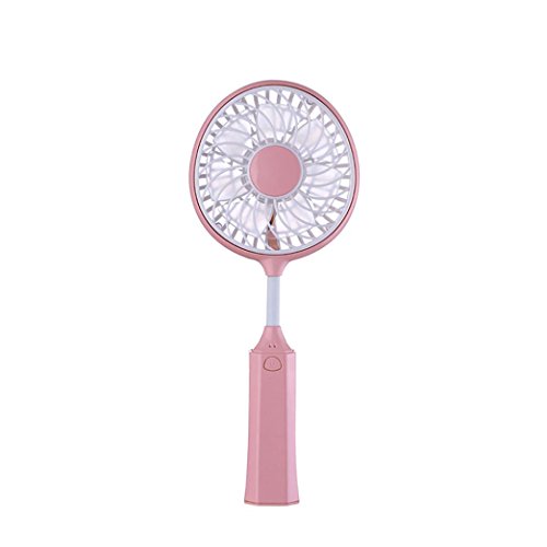 Preisvergleich Produktbild Sansee USB Akku Tragbarer Wiederaufladbarer Lüfter, Luftkühler Mini-betriebener Handlüfter (WT32, Rosa)