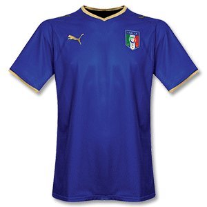 Puma Italien Heim / Home Trikot Blau EM / WM 734903 01 Gr. S (AO2)