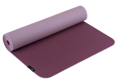 Yogistar PRO Materassino da Yoga, Rosso (Bordeaux)