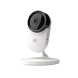✅ LE AVISA CUANDO ES NECESARIO: Con la comodidad de saber que la app KODAK Smart Home envía notificaciones de movimiento/sonido a su smartphone siempre que esté conectado por WiFi y que la cámara y el audio siempre le ofrecen una visión y un sonido claros para estar alerta cuando sea necesario.