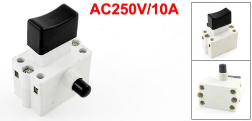 DPST 2 keine AC250 V/10 A 5E4 Trigger-Schalter für die elektrische Bohrmaschine Werkzeug - 2