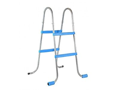 TOI PISCINAS 4839 Escalier de 4 marches pour piscines amovibles, 56 x 70 x 100 cm, Blanc