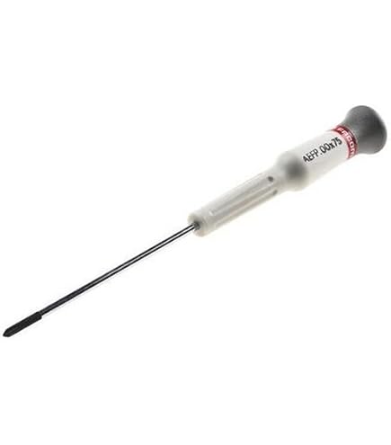 Tournevis Micro Phillips PH00 2.5x35mm - Précision Pour Électronique - Chromé - FACOM Qualité Pro