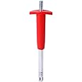 Wonderchef Stainless Steel Gas Igniter, Long Lasting, Rust Proof, Unbreakable, Soft & Long Grip, Red