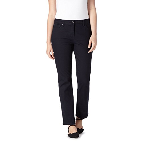 Rjr.John Rocha Womens Dark Blue Shape Enhancing 'Elsa' Straight Leg Jeans 24R