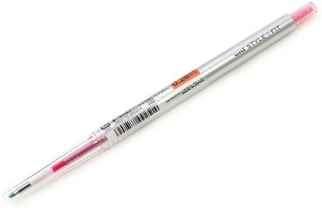 Uni Style Fit Single Color Slim Gel Ink Pen - 0.28 mm - Rose Pink