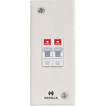Havells Utility DB MCB ENCL DP Metal Enclosure Sheet Steel 2 Pole ...