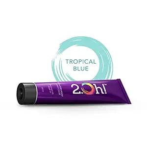 2.Oh! (Two Point Oh!) Semi Permanent Hair Color 100 ml - Tropical Blue (Sea Green)