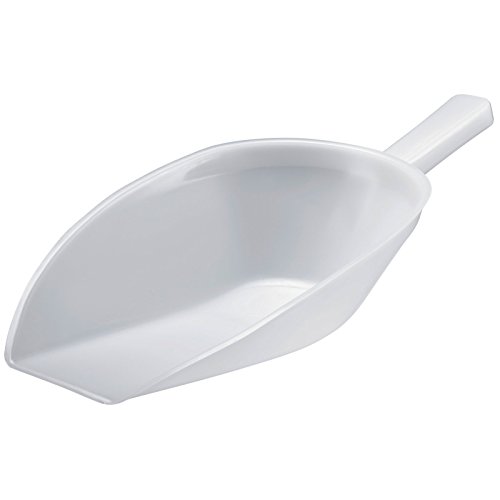 Westmark Abwiege-/Abfüll-/Futter-/Sackschaufel, Füllvolumen: 1390 ml (ca. 1265 g Mehl), Kunststoff, Weiß, 90992291