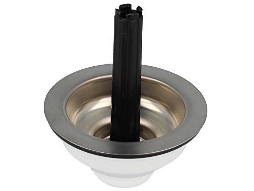 tecuro Spülenablauf Spülen-Siebkorbventil 3 1/2 Zoll – Ø 114 mm oben - 2