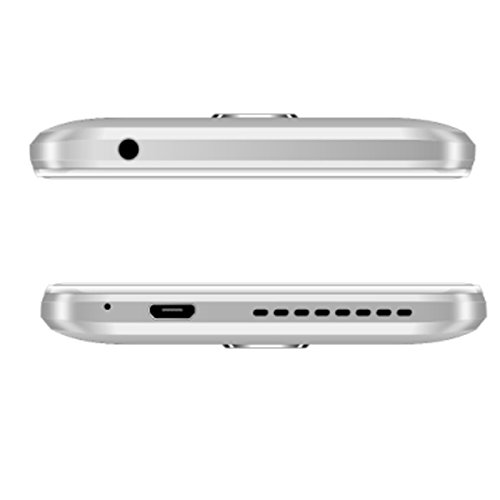 HOMTOM HT37 Smartphone 3G, 5.0 Inch HD, MTK6580 Quad-core CPU 1.3GHz, Android 6.0, 2GB RAM + 16GB ROM, 8.0MP+2.0MP Camera, 3000mAh, Doppia SIM - Argento