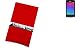 Produktbild flat.design Filztasche "Dortmund 1" für LG Joy - maßgefertigte Handyhülle aus 100% Wollfilz (rot) - Pouch Filz Schutz Tasche im Slim fit Design für LG Joy
