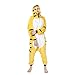 Produktbild Hanxin Winter Pyjama Set, Unisex Jumpsuit Tier Fasching Pyjama Kostüm Onesie Overall Schlafanzug Erwachsene (S M L XL),XL