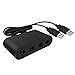 Produktbild babysbreath17 3 in 1 GC-Controller Adapter Ersatz für Switch Wii U GC Gamecube Game Cube Controller-PC-Adapter