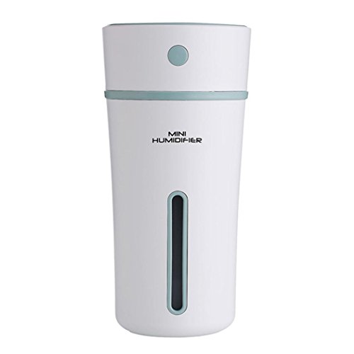 Preisvergleich Produktbild Malloom® Herz-Becher-Luftbefeuchter-warme Nachtlicht-Hauptauto-Luftreinigungsap... Kapazität (grün)