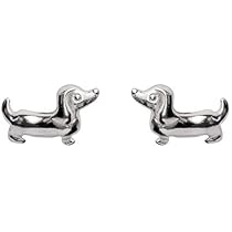 JMIMO Dachshund Gifts - Collana con bassotto per ragazze e amanti del bassotto, idea regalo per donne, Misura unica, Acciaio inossidabile