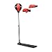 Produktbild Relaxdays Punchingball Kinder, mit Standfuß, Pumpe, Boxhandschuhe, höhenverstellbar, HBT: 102 x 15 x 52 cm, schwarz-rot