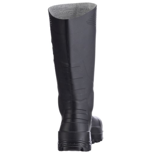 Dunlop Devon Unisex Steel Toe Safety S5 Rubber Wellingtons Boots, Black