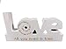 Produktbild Schriftzug All You Need is Love 16,5 cm Holz Schild Deko Figur GCA 72133