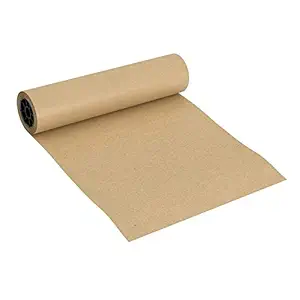 RRENU WEAR 28 inch kraft liner roll 5metre pack (brown paper roll) (5 meter)