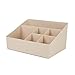 Produktbild Desktop Aufbewahrungsbox Desktop Multi-Grid Home Wohnzimmer Diverses Remote Aufbewahrungsbox Multi-Color Kosmetik Finishing Box - Khaki
