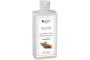 LAMPE BERGER Paris I profumo di cannella natalizia 500 ML – con brochure e istruzioni I profumi di Maison I ricarica bottiglia (ricarica) I Il tuo originale lampada – il tuo profumo.