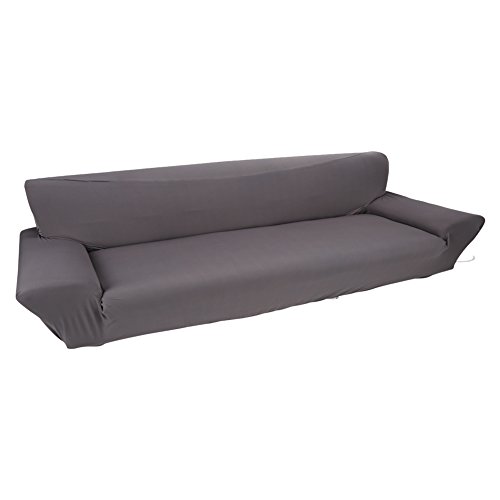 comprare on line Copridivano A 4 Posti Lounge, Tratto Pieno Fodera Elastico, 7 Colori Solidi Opzione ( Colore : Grey ) prezzo
