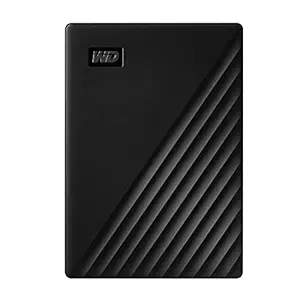 WD 2TB My Passport Portable External Hard Drive, USB 3.0, Compatible with PC, PS4 & Xbox (Black) - with Automatic Backup, 256Bit AES Hardware Encryption & Software Protection (WDBYVG0020BBK-WESN)